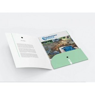 Mẫu Bìa Sơ Mi ( Folder) Cho Công Ty Xây Dựng